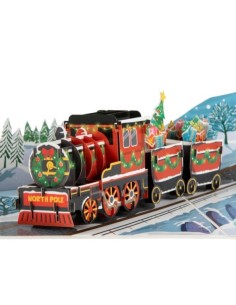 Christmas Train : Pop-Up Cards - Christmas Train