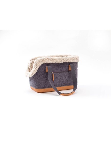 PLAY Charcoal Grey DELUXE - DOG CARRIER