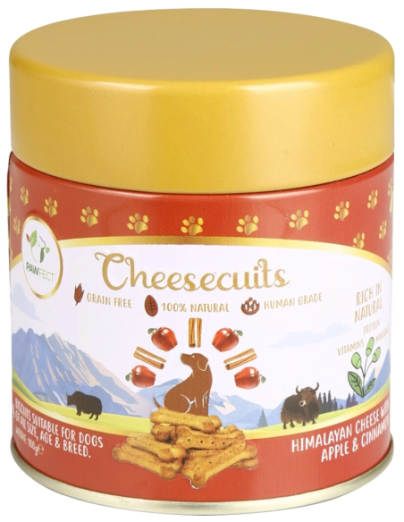 PawFect CHEESE BISCUITS with Apple & Cinnamon 100 gr.