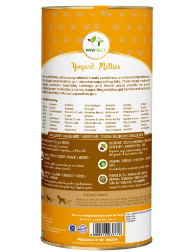 Pawfect FREEZE DRIED YOGURT TREATS with Pumpkin 38 gr.