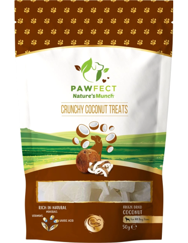 Pawfect Natures Munch Dog Treats COCONUT 50 gr.