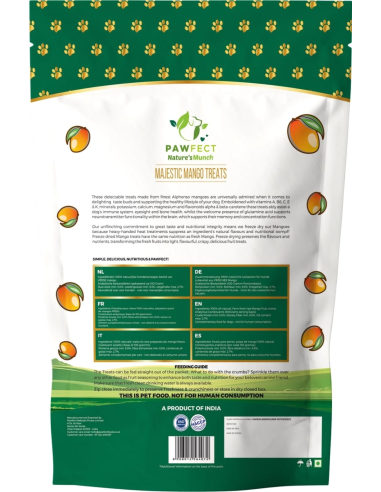 Pawfect Natures Munch Dog Treats MANGO 40 gr.