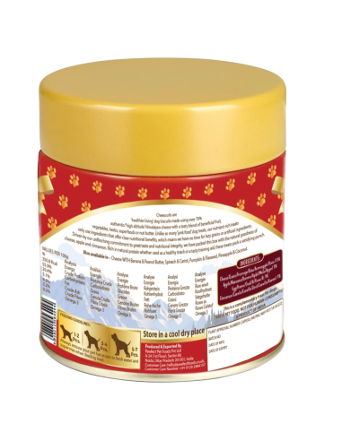 PawFect CHEESE BISCUITS with Apple & Cinnamon 100 gr.