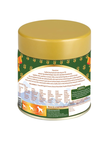 PawFect CHEESE BISCUITS with Spinach & Carrot 100 gr.