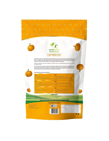 Pawfect Natures Munch Dog Treats PUMPKIN 20 gr.
