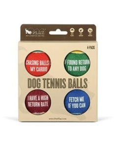 PLAY - Tennis Ball 4-pack