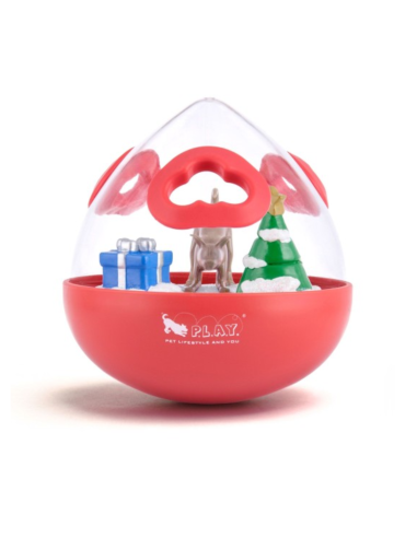 PLAY Wobble Ball 2.0 - Christmas Red