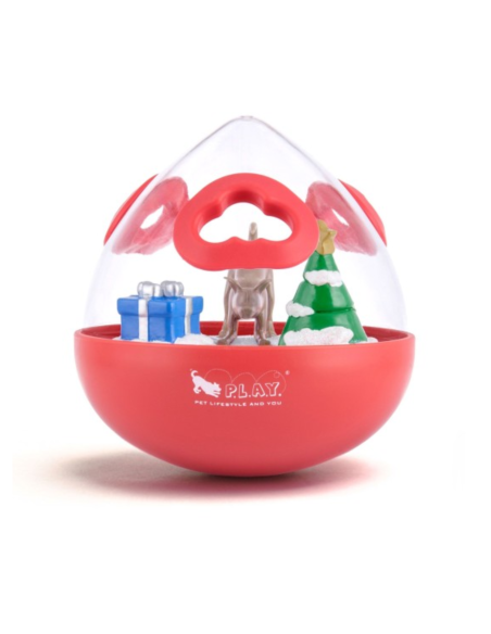 PLAY Wobble Ball 2.0 - Christmas Red