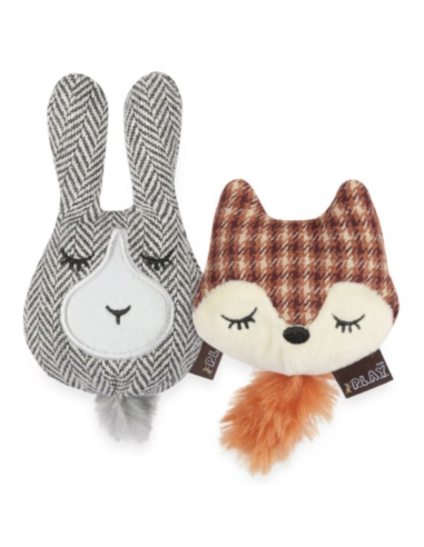 PLAY Feline Frenzy Forest Friends - Fox & Bunny