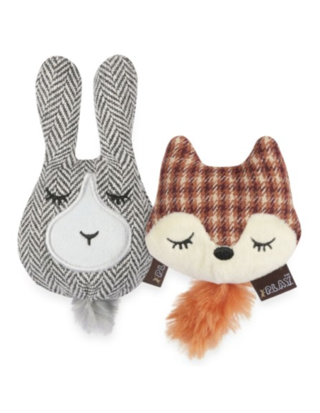 PLAY Feline Frenzy Forest Friends - Fox & Bunny