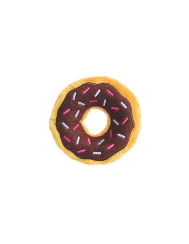 Junior Donutz - Chocolate - Dog Toy Size Junior