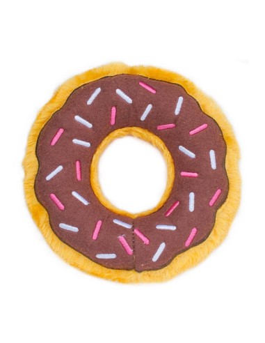 Junior Donutz - Chocolate - Dog Toy Size Junior