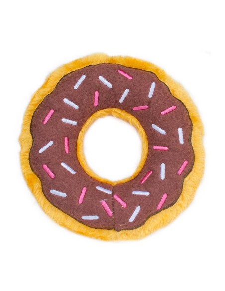 Junior Donutz - Chocolate - Dog Toy Size Junior