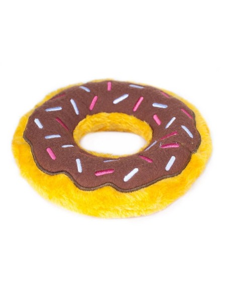 Junior Donutz - Chocolate - Dog Toy Size Junior