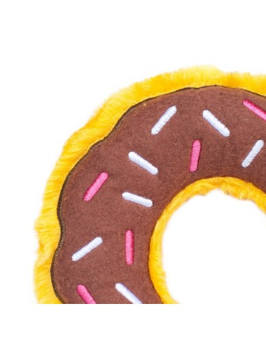Junior Donutz - Chocolate - Dog Toy Size Junior