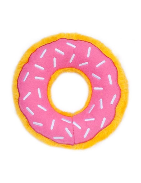 Junior Donutz - Strawberry - Dog Toy Size Regular
