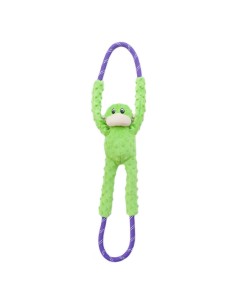 Monkey RopeTugz® - Blue - Dog Toy Color Green