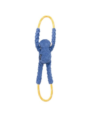 Monkey RopeTugz® - Blue - Dog Toy Color Green