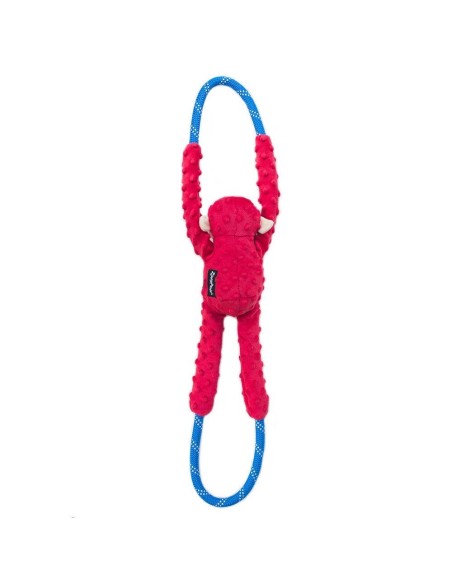 Monkey RopeTugz® - Blue - Dog Toy Color Green