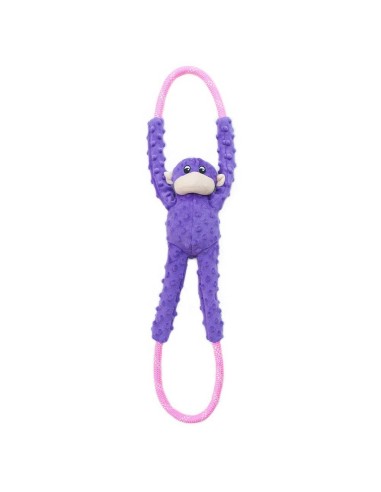 Monkey RopeTugz® - Blue - Dog Toy Color Green