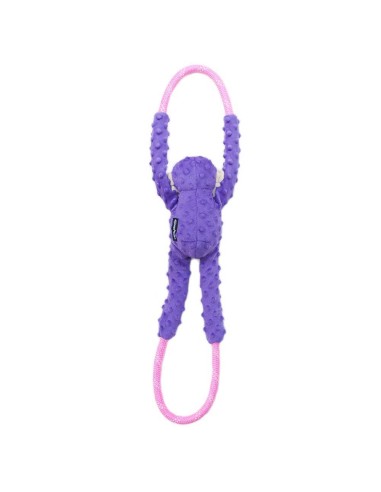 Monkey RopeTugz® - Blue - Dog Toy Color Green