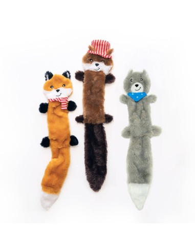 Skinny Peltz 3-Pack Large Americana - Dog Toy