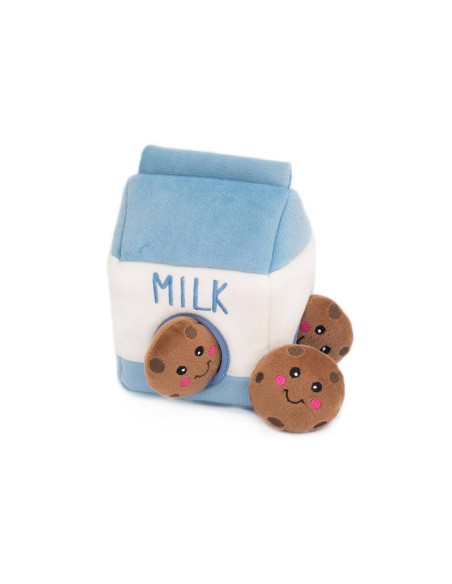 Zippy Burrow - Milk and Cookies - Dog Toy