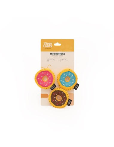 ZippyClaws® Mini Donutz 3-Pack - Cat Toy