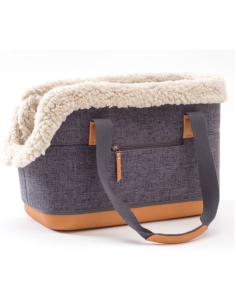 PLAY Charcoal Grey DELUXE - DOG CARRIER