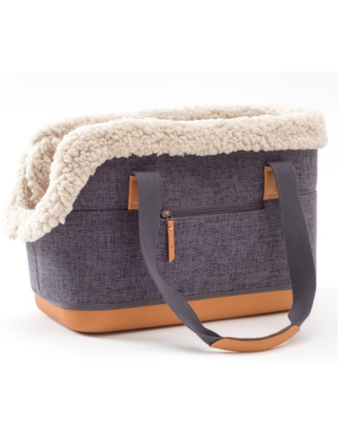 PLAY Charcoal Grey DELUXE - DOG CARRIER