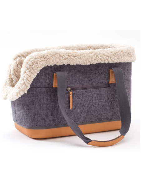 PLAY Charcoal Grey DELUXE - DOG CARRIER
