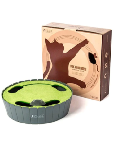 PLAY  Feline Frenzy - Peek-a-Boo Mouse Chase