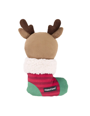 ecoZippy Holiday Stocking Reindeer