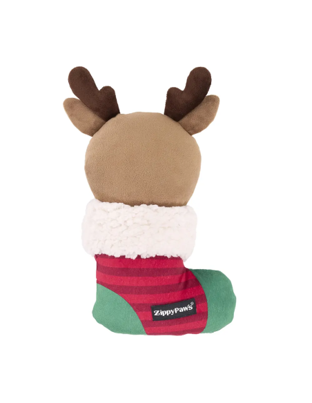 ecoZippy Holiday Stocking Reindeer