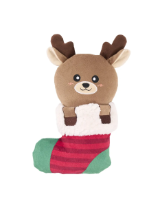 ecoZippy Holiday Stocking Reindeer