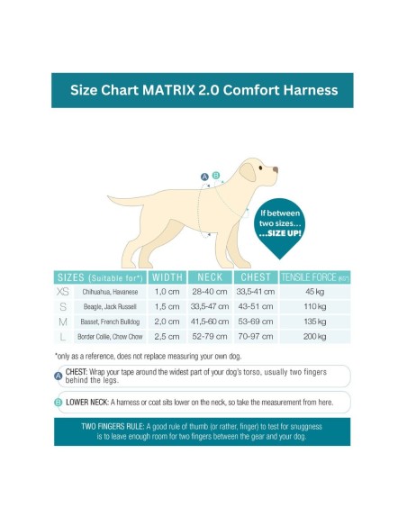 Comfort-H-Harness - Matrix 2.0 Rose/L