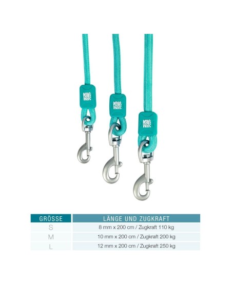 Rope Leash 2m Ø 10mm - Matrix 2.0 Stone/M-L