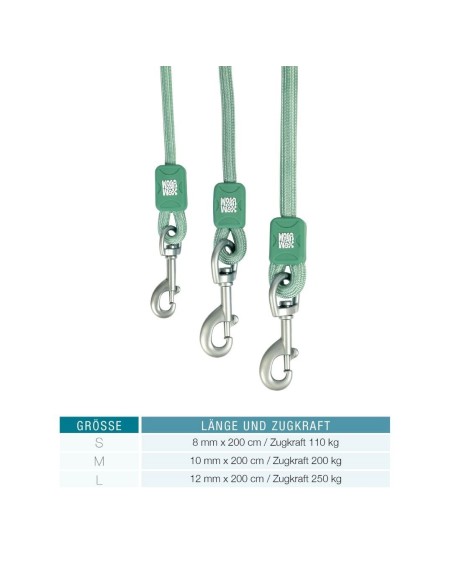 Rope Leash 2m Ø 12mm - Matrix 2.0 Jade/L-XL