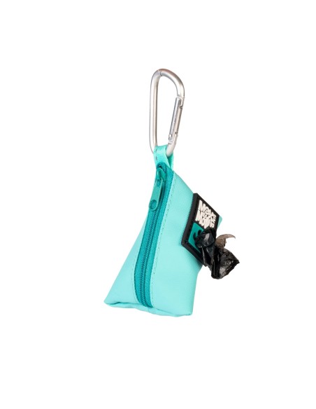Poo Bag Carrier - Matrix 2.0 Turquoise