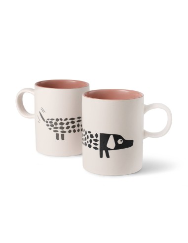 GEORGE THE DOG SARATOGA MUG