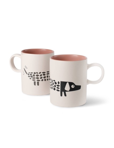 GEORGE THE DOG SARATOGA MUG