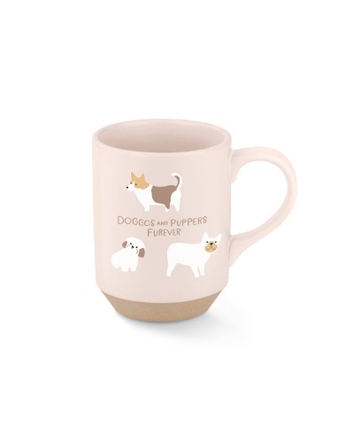 DOGGOS STONEWARE NEW YORK MUG