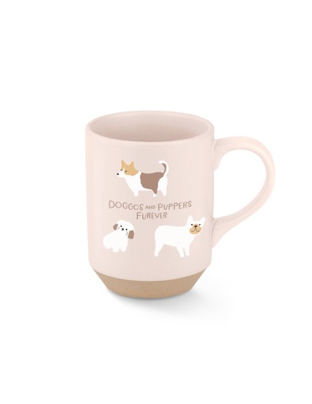 DOGGOS STONEWARE NEW YORK MUG