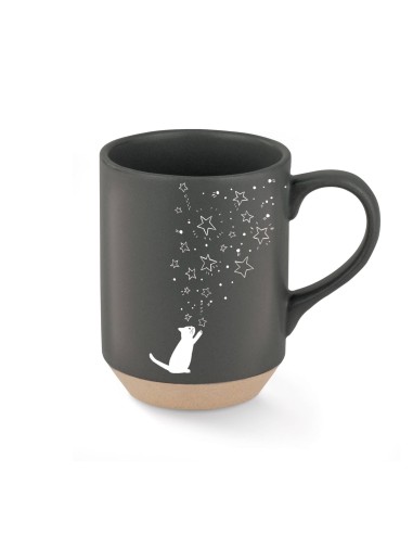 CELESTIAL CAT STONEWARE NEWYORK MUG
