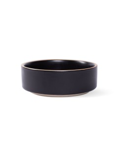 Minimal Small Deep Charcoal Pet Bowl