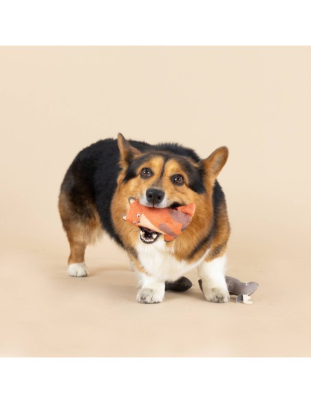 Forest Friends 3pc Mini Canvas Dog Toy Set