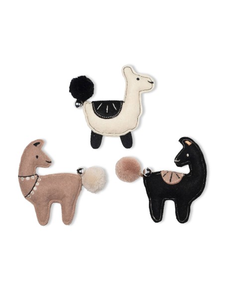 LLAMAS JUST SAY CAT TOY SET OF 3