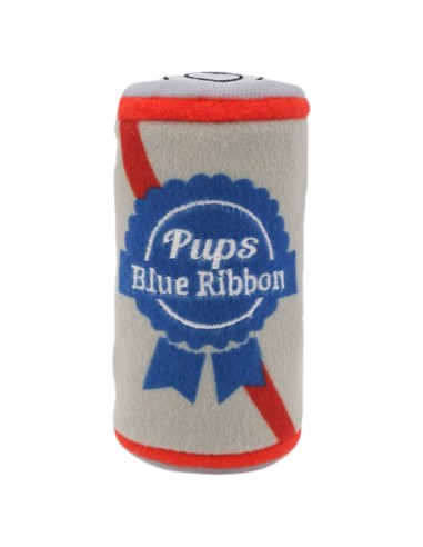 Squeakie Can - Pups Blue Ribbon : ZippyPaws  - Squeakie Can - Pups Blue