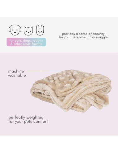 Petique Velvet Blanky - Large