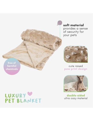 Petique Velvet Blanky - Large
